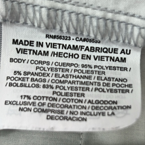 Nike Dri-Fit Men’s Shorts Size 36 W 10.5” Inseam Gray Polyester/Spandex EUC - Picture 9 of 14